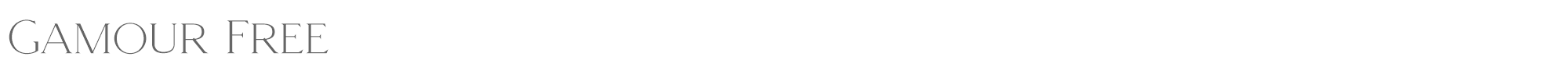Gamour Gamour Regular.otf font preview